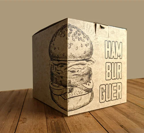 Caixa Hamburguer Delivery Personalizada – MOD. 004E