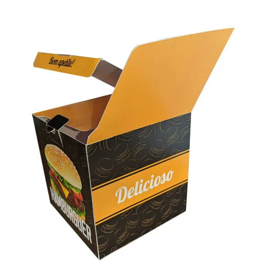 Caixa Hamburguer Personalizada – Triplex 250g – MOD. 004E