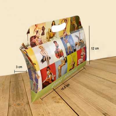 Caixa Travesseiro com Alça Personalizada – Pequena – MOD. 008A
