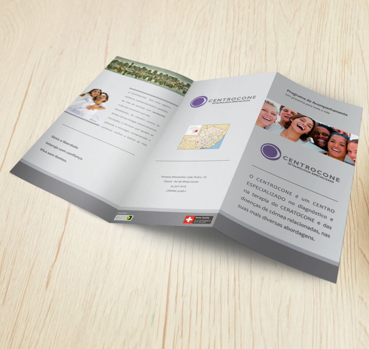 Folder com 3 dobras - MOD. 001