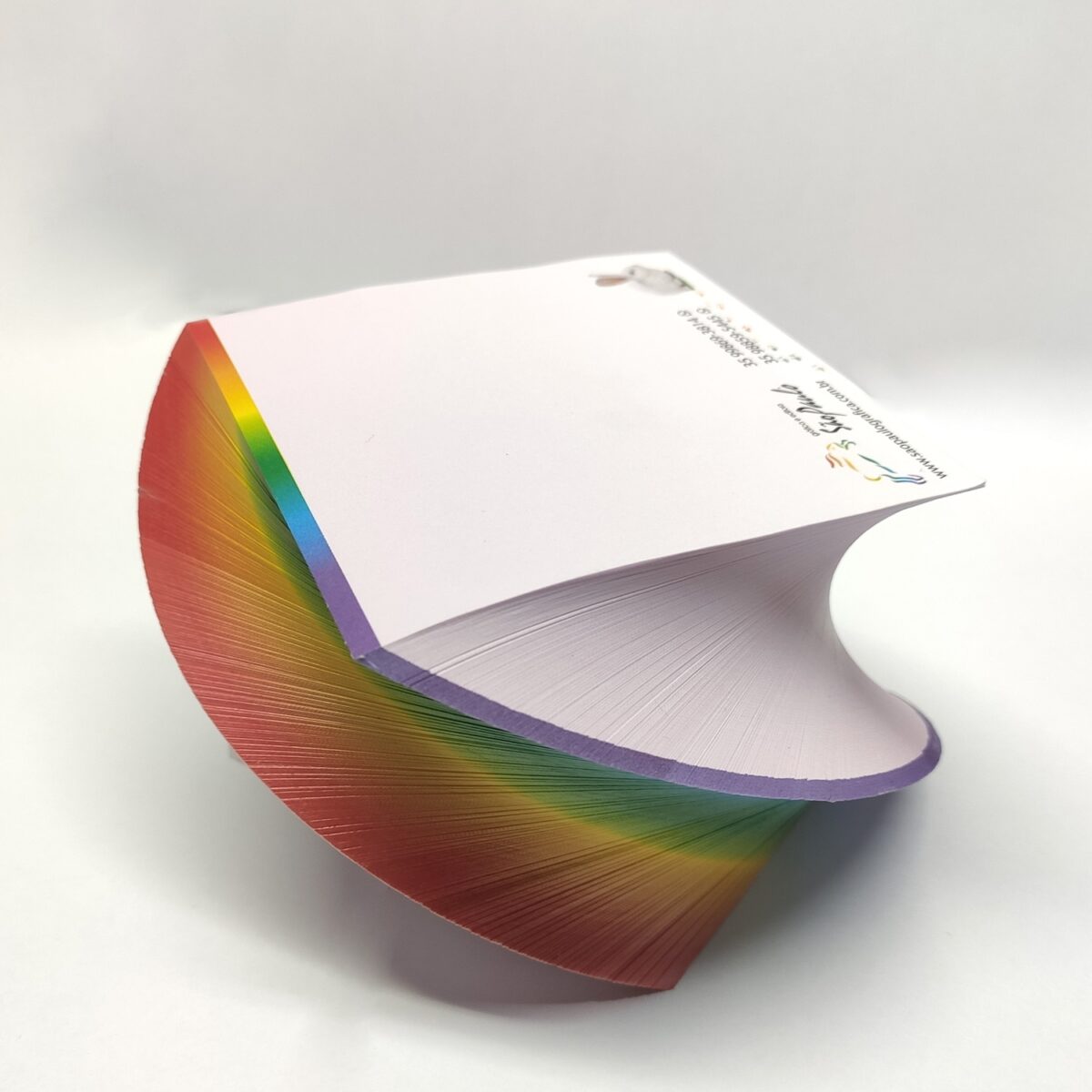 Bloco (500 folhas) personalizado com o seu logotipo - Imagem 4