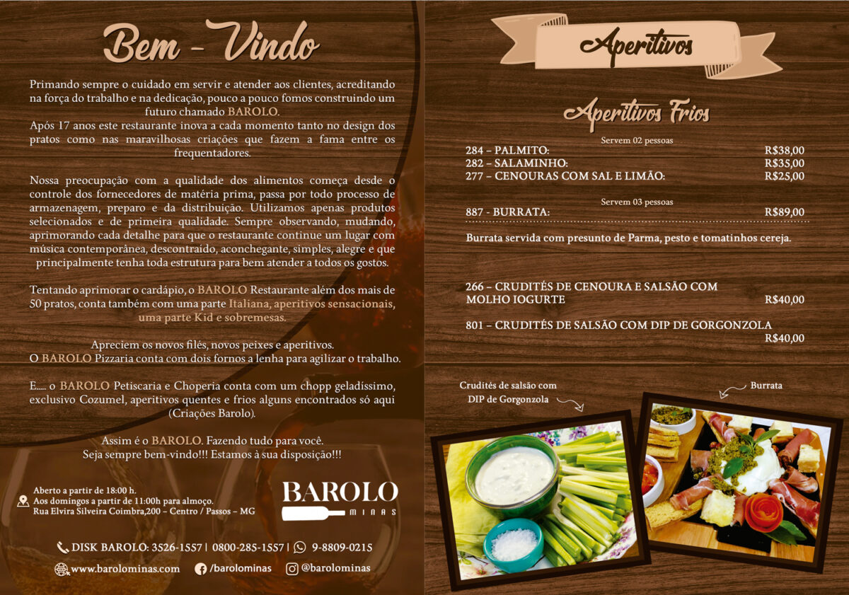 Cardápio com furo para fichário Personalizado - MOD. 005 - Imagem 3