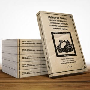 Livro com capa laminação brilho