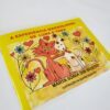 Livro infantil com laminação brilho capa amarela desenhos infantis título 