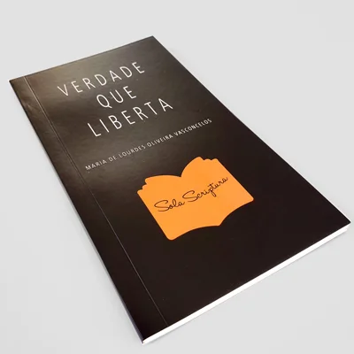 Livro capa com laminação BOPP fosca verniz localizado e lombada quadrada - Imagem 5