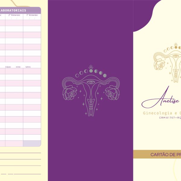Cartão de Gestante Personalizado – MOD.101