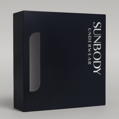 Carxa Retangular Personalizada Com Visor