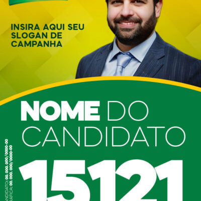 Santinhos Eleitorais Personalizados – Eleições 2024