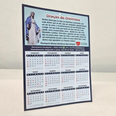 Calendário de Parede Personalizado