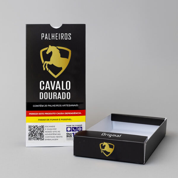 Caixa Gaveta retangular para Cigarro/Palheiro | 5 x 10,7 x 1,7 |