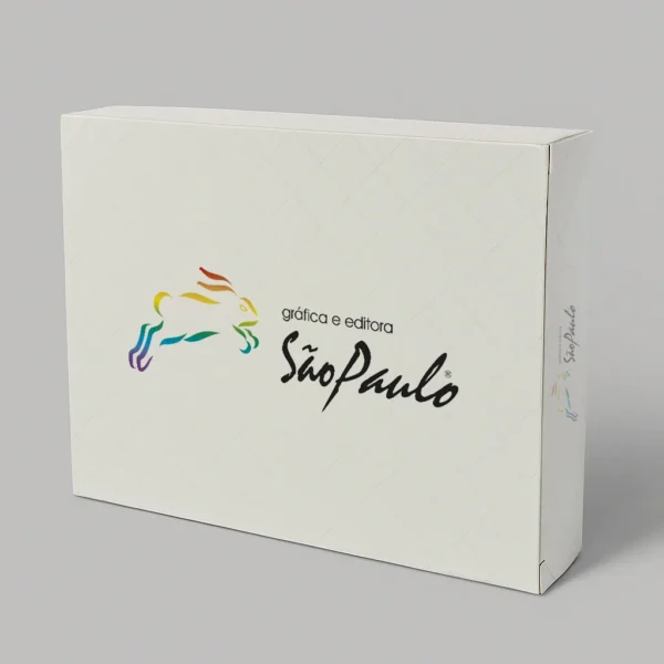 Caixa Retangular Personalizada | Papel Triplex 300g | 16,5×4,5×12,5cm