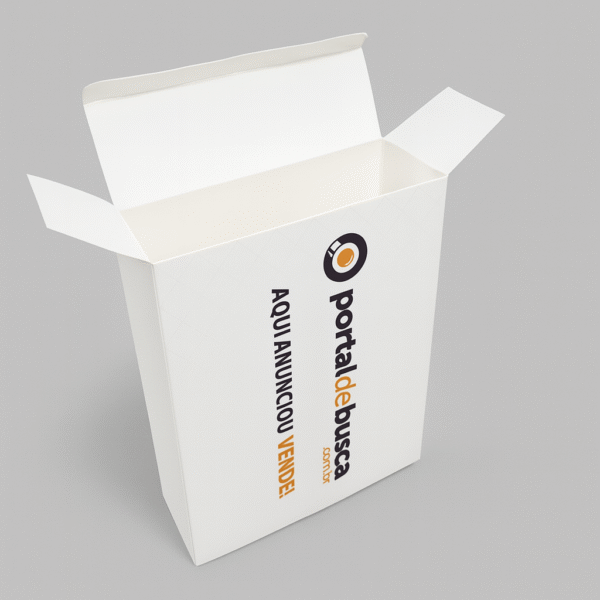 Caixa Retangular Personalizada | Papel Triplex 300g | 16,5×4,5×12,5cm