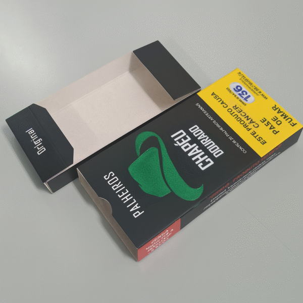 Caixa retangular para Cigarro/Palheiro | 5 x 10,7 x 1,7 |