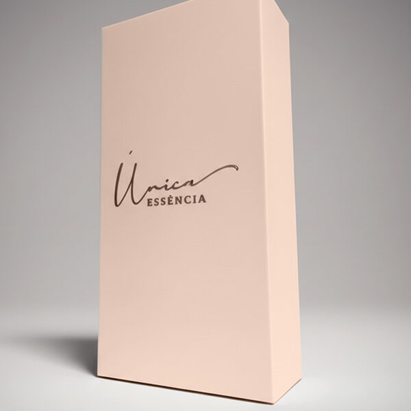 Caixa de Perfume Personalizada Retangular c/  Laminação e Hot Stamping – mod.012.070