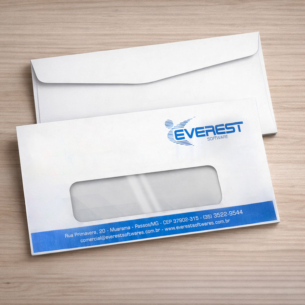 Envelope com janela