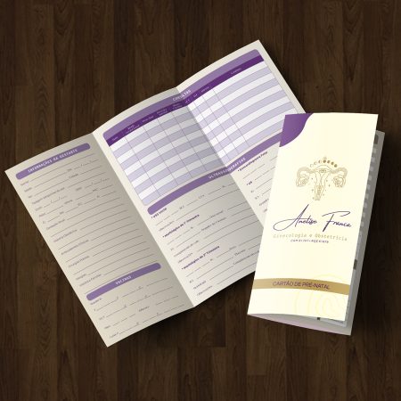 lam fosca - 3 Anelise Silva França - Cartão Pré-natal