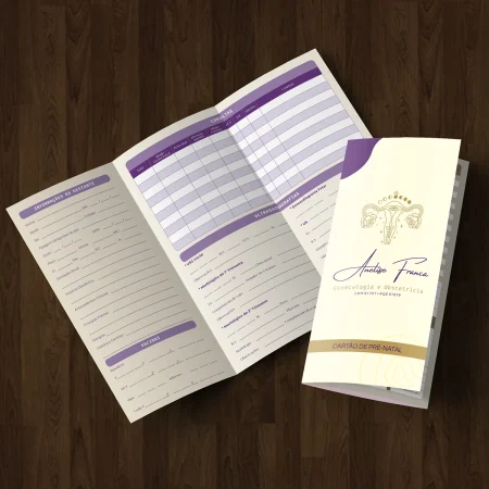 lam fosca - 3 Anelise Silva França - Cartão Pré-natal