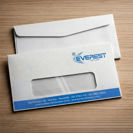 Envelope com janela
